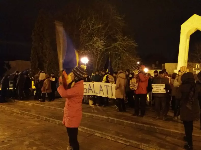 proteste la Galați