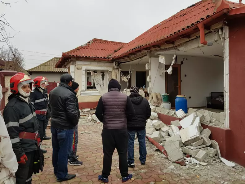 Explozie în Năvodari, județul Constanța (1)