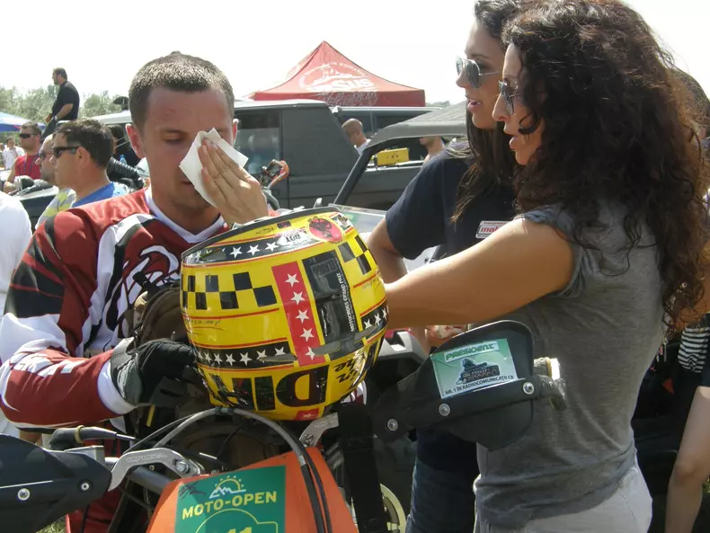 Mihaela Radulescu si Dani Otil la raliu