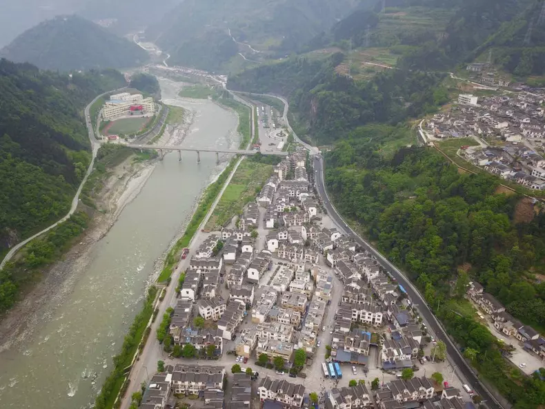Yingxiu Town rises from earthquake ruins after ten years