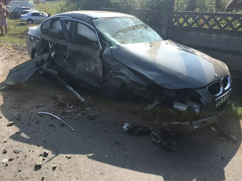 accident grav la ieșire din Reghin (2)
