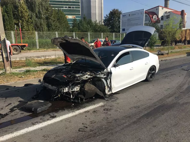 accident grav la ieșire din Reghin (3)
