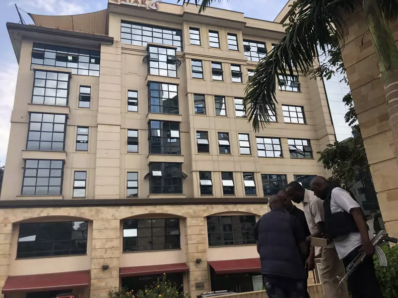 Explosion and gunfire in Nairobi