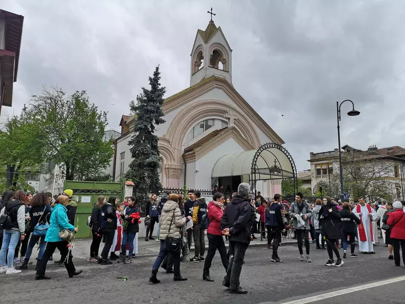 Procesiune Florii catolici