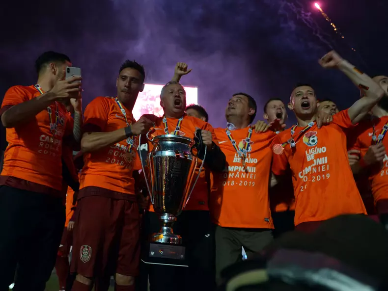 FOTBAL:CFR CLUJ-UNIVERSITATEA CRAIOVA, PLAY OFF LIGA 1 BETANO   (12.05.2019)