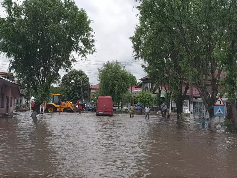 Inundații în Teleorman după ploile torențiale (5)