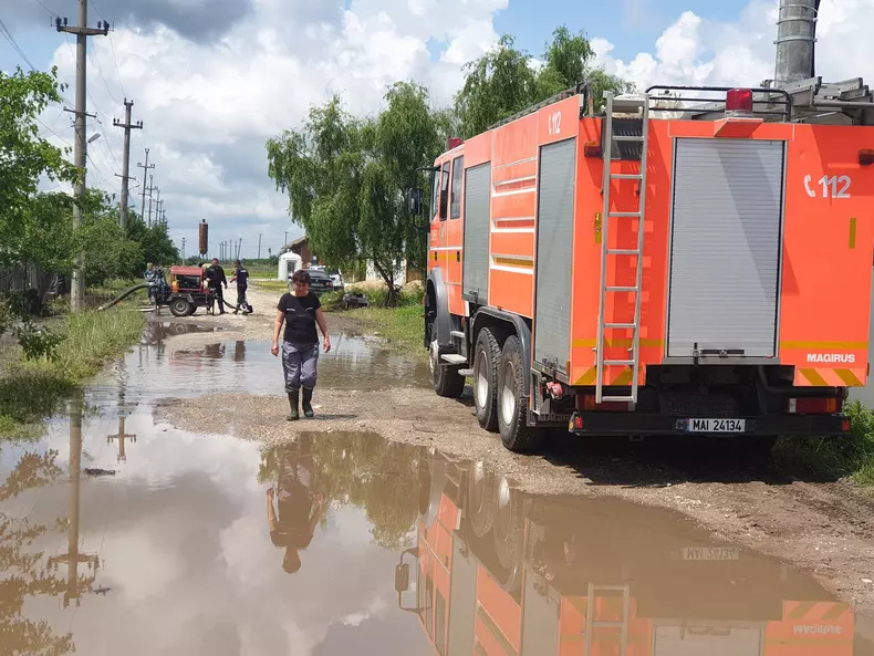 Inundații în Teleorman după ploile torențiale (7)