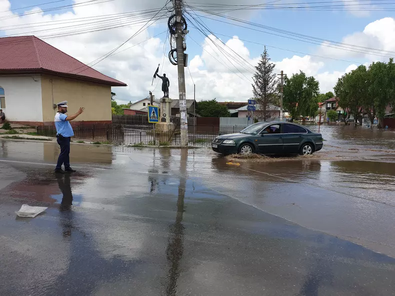 Inundații în Teleorman după ploile torențiale (9)