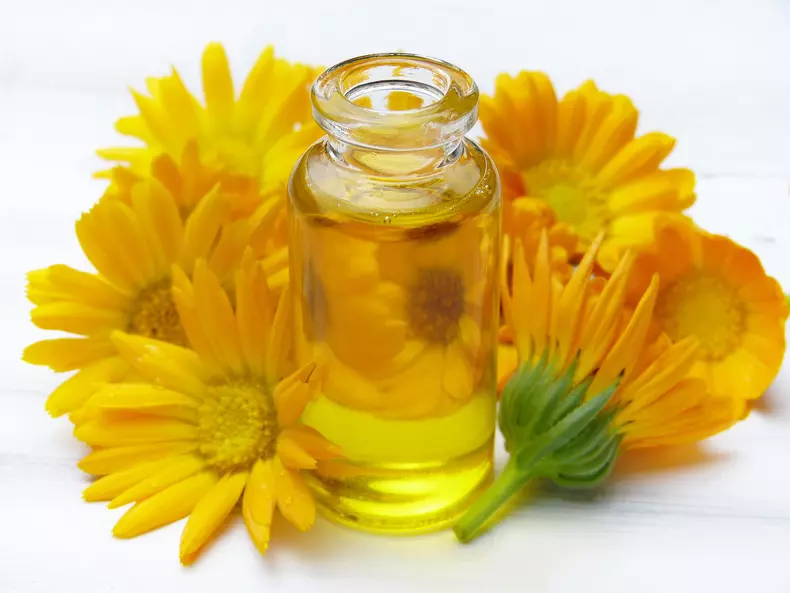 Ceai de gălbenele - ulei de gălbenele