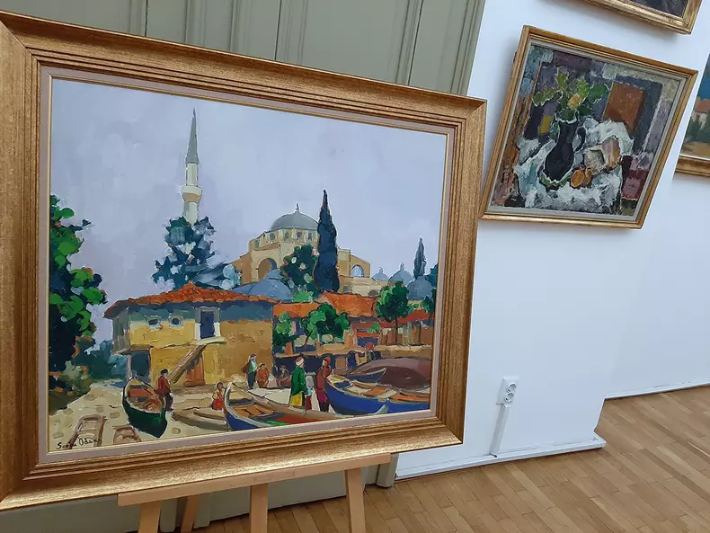 Expoziție din Palatul Șuțu