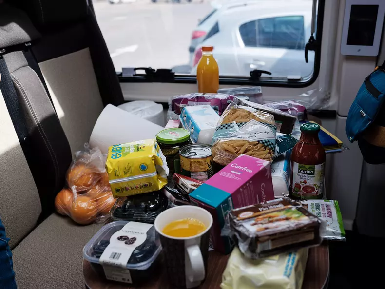 Ne-am făcut cumpărăturile în Portimão, înainte să se anunțe starea de urgență în timpul pandemiei de coronavirus