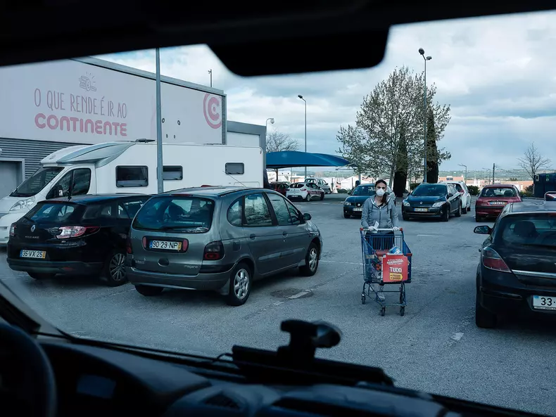 Ne-am făcut cumpărăturile în Portimão, înainte să se anunțe starea de urgență în timpul pandemiei de coronavirus