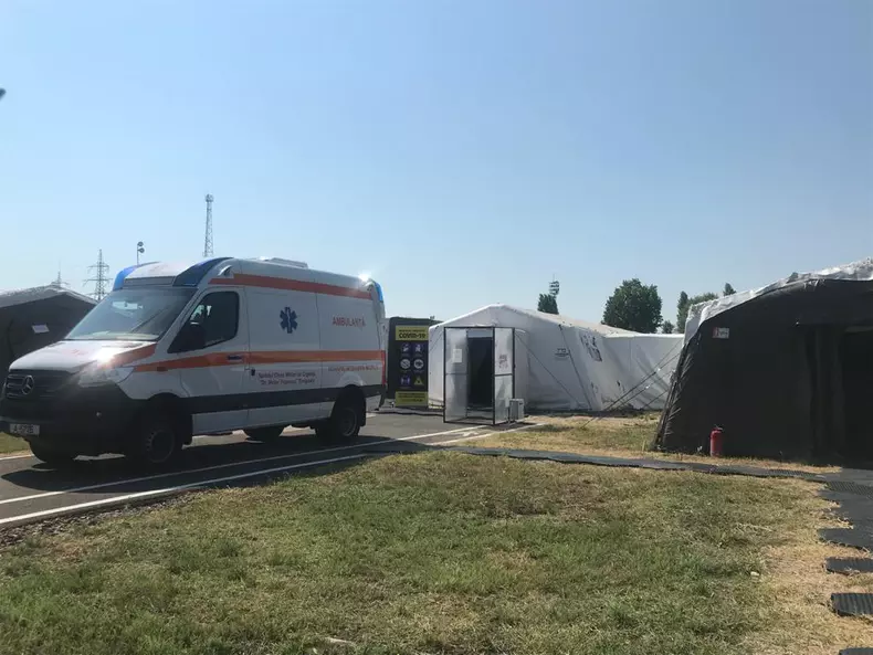 spital mobil stadion CFR Timisoara 4