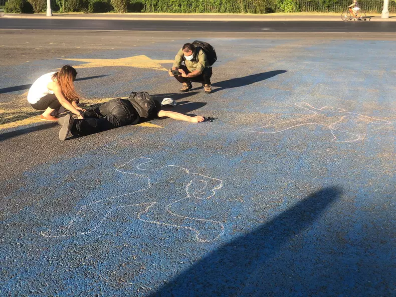 Protest simbolic în Piaţa Victoriei, la doi ani de la violențele din 10 august