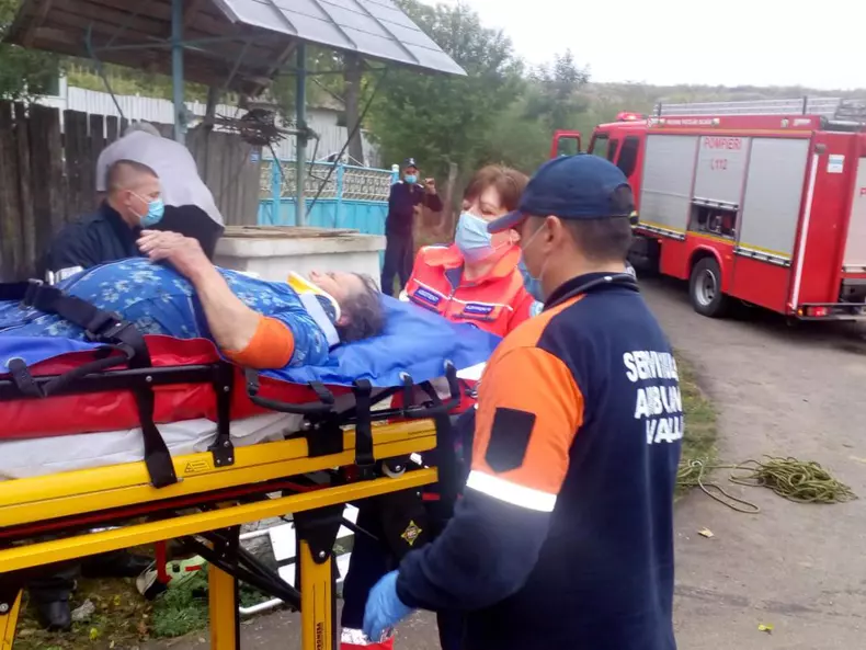 Ibanesti - batrana salvata