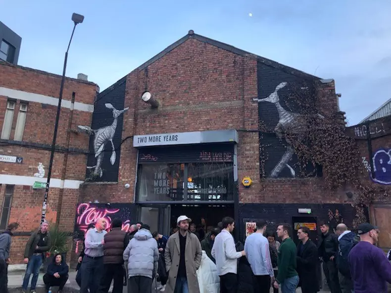 Two More Years incident - Hackney
