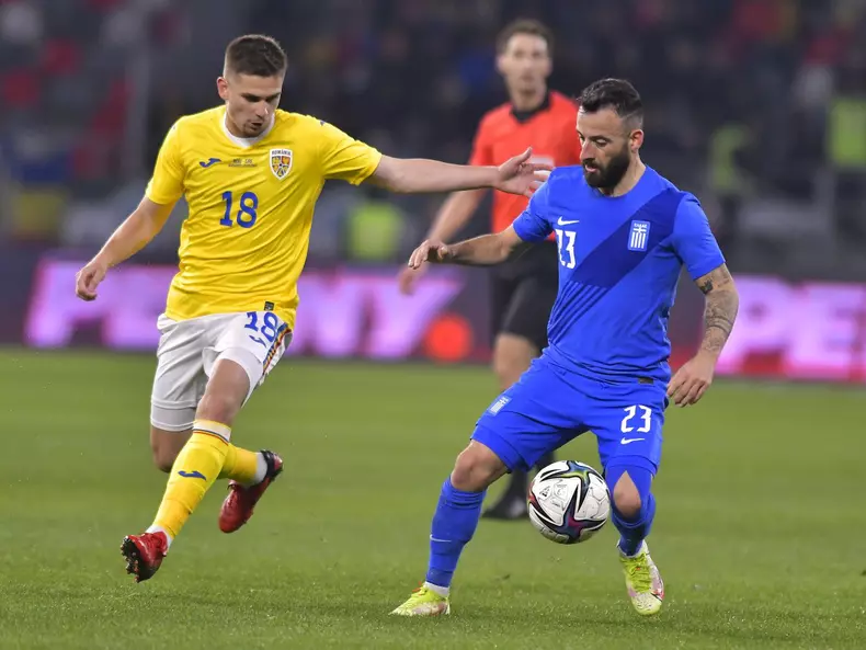 FOTBAL:ROMANIA-GRECIA, AMICAL (25.03.2022)