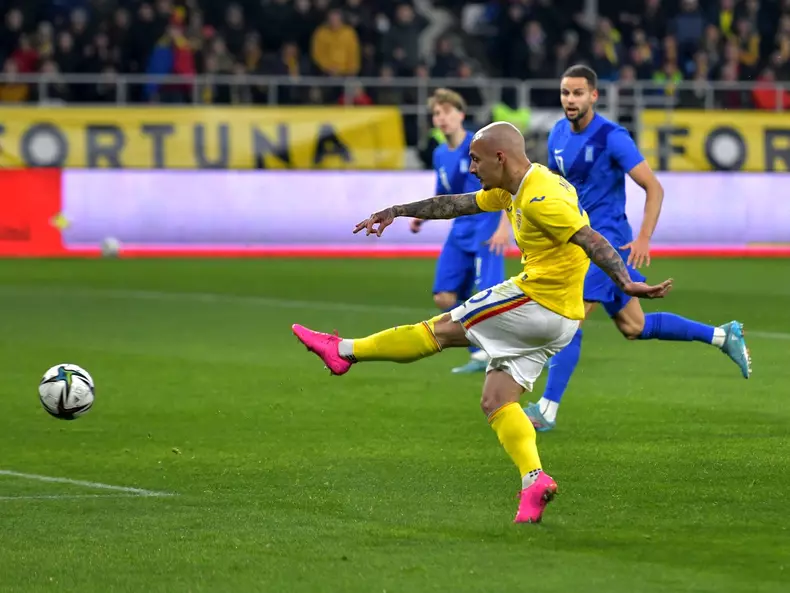 FOTBAL:ROMANIA-GRECIA, AMICAL (25.03.2022)