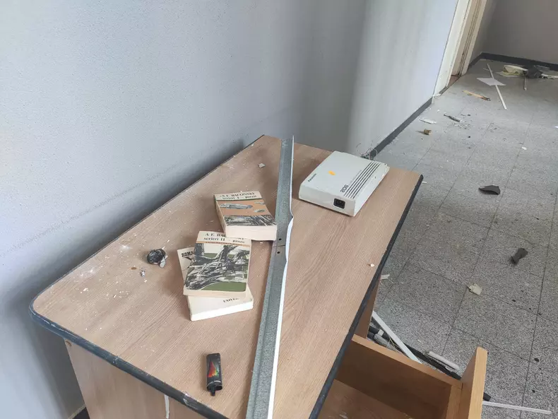 colegiul eminescu vandalizat