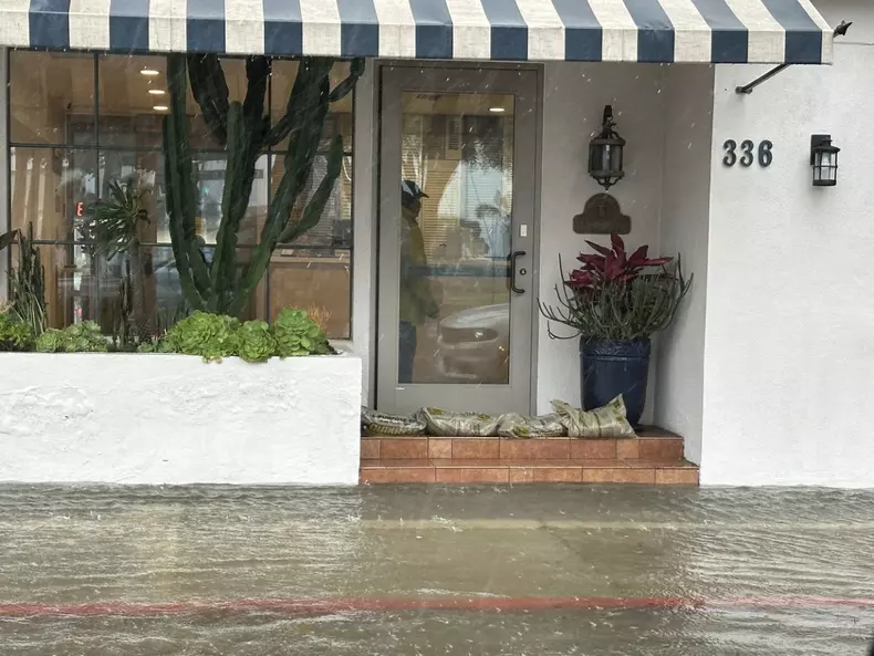Flash Flooding in Santa Barbara, CA