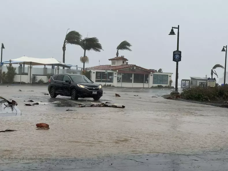 Flash Flooding in Santa Barbara, CA