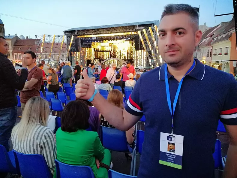Sebastian-Constantin Popescu la Cerbul de Aur 2019, Brașov