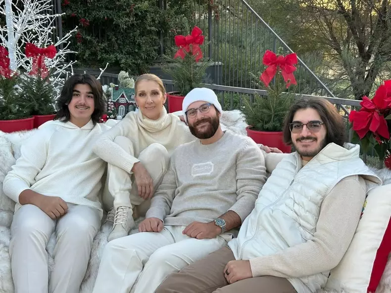 Celine Dion și gemenii săi