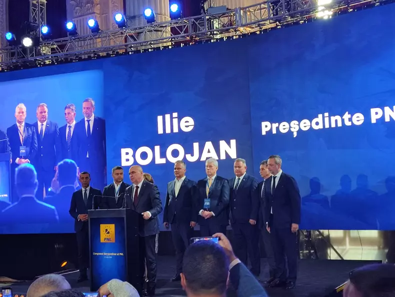 Ilie Bolojan, votat președinte al PNL. Ciprian Ciucu, Predoiu, Veștea și Nicoleta Pauliuc - prim-vicepreședinți. Foto: Radu Eremia / Libertatea