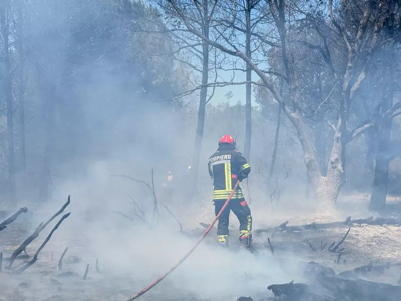 pompier roman-incendiu-franta-iulie 2025