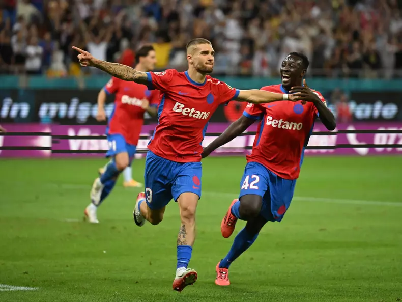 FOTBAL:FCSB-FC DRITA GJILAN, PRELIMINARIILE EUROPA LEAGUE (7.08.2025)