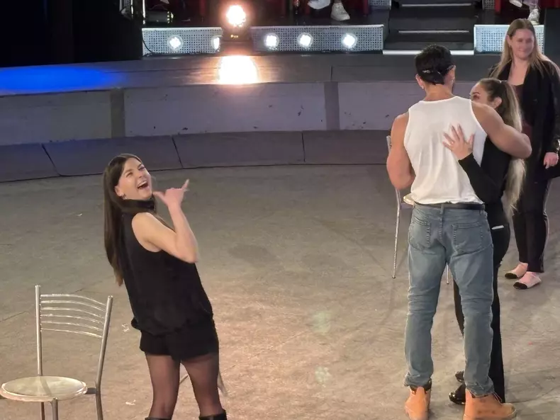 Striptease la Circul de stat din București