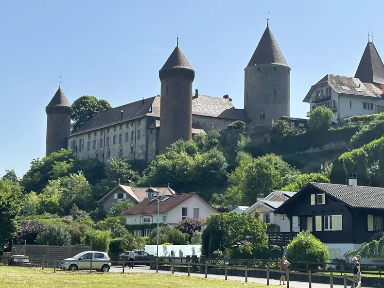 Castelul Chenaux din Estavayer-leLac
