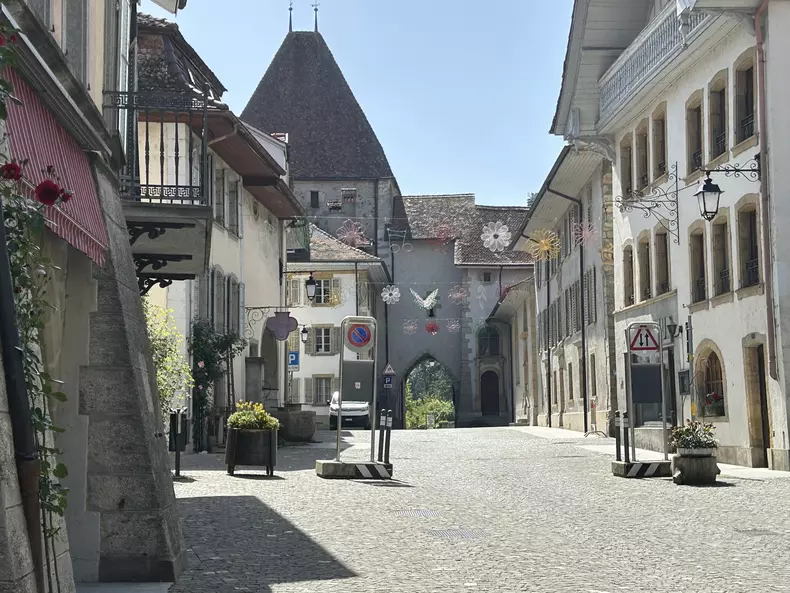 Centrul din Estavayer-le-Lac