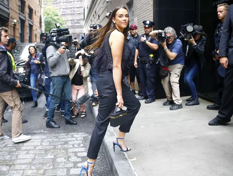 Celebs at Oscar de la Renta show in New York
