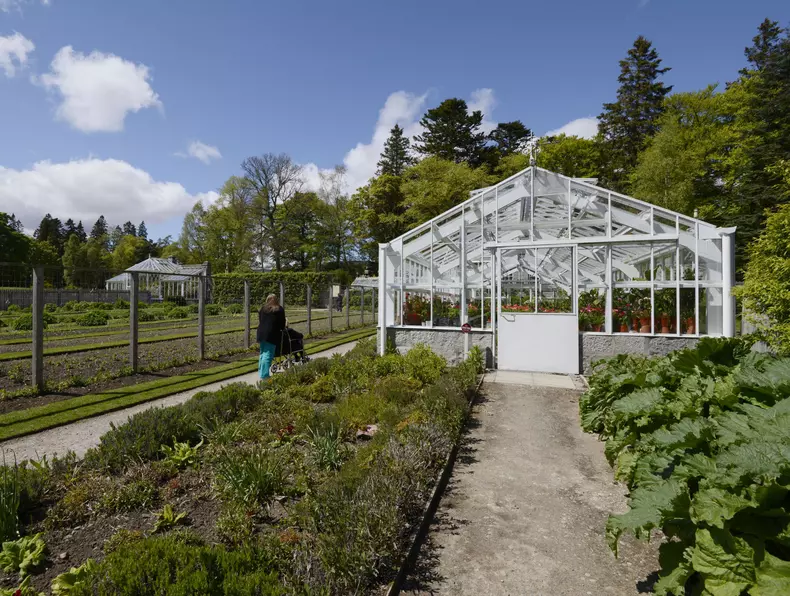 Seră pe proprietatea de la Balmoral