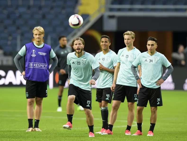 Ajax Amsterdam training