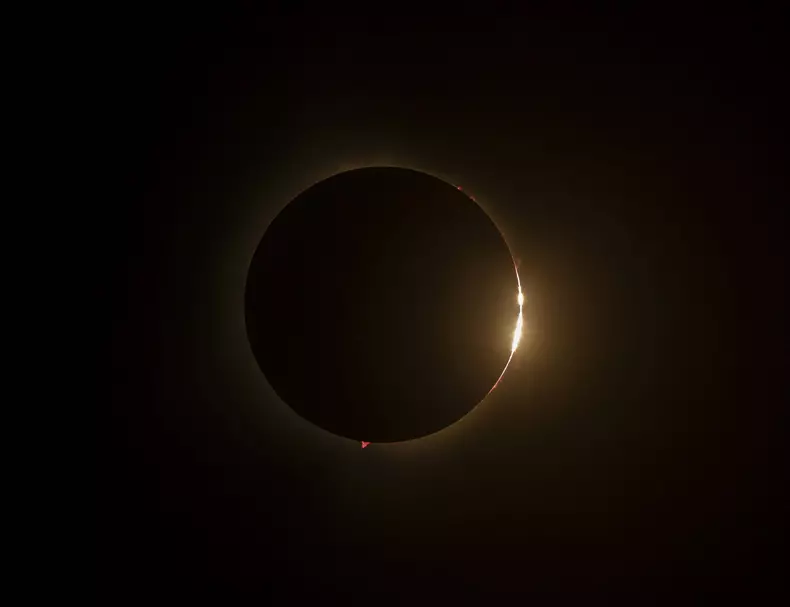 CANADA ONTARIO PORT STANLEY SOLAR ECLIPSE