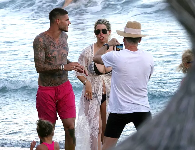 Wanda Nara și Mauro Icardi