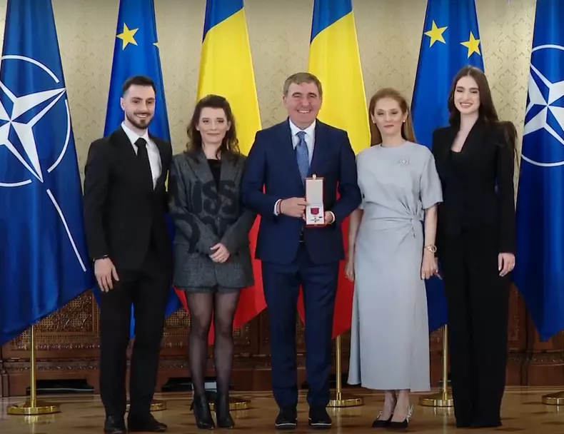 Gheorghe Hagi, soția Marilena, fiica Kira și nora Elena Tănase 5