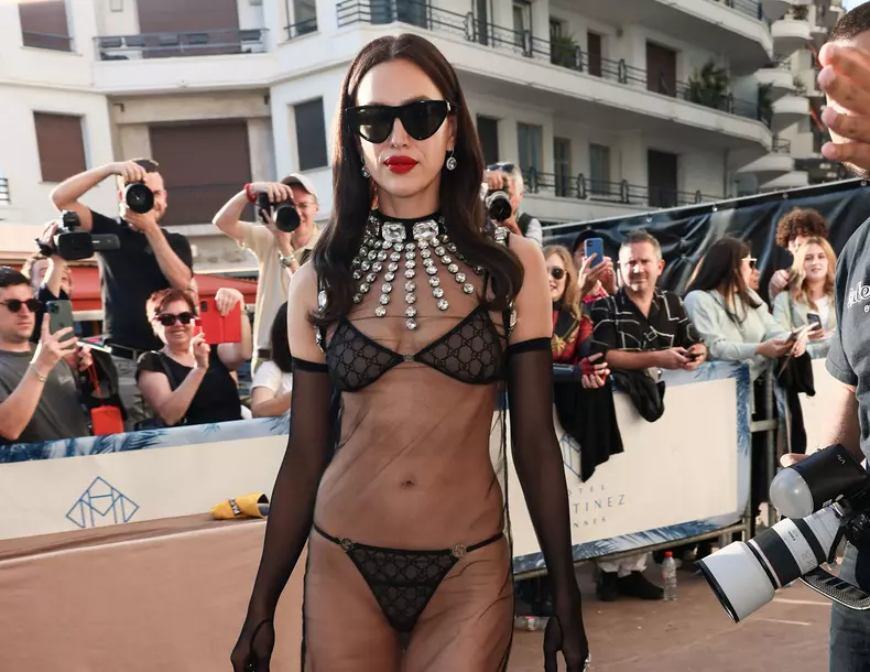 Cannes - Irina Shayk Leaves Little To The Imagination