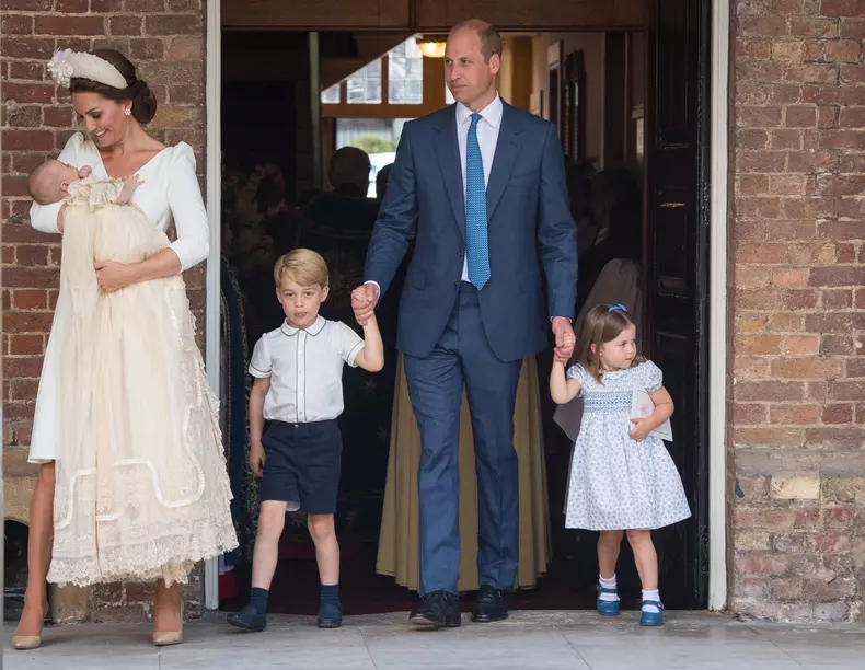 Prinţul Louis al Marii Britanii a fost botezat