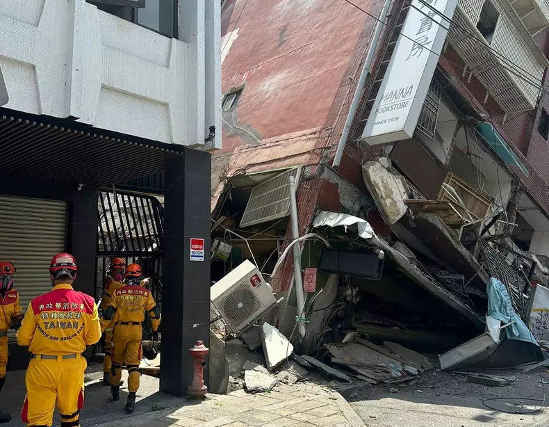 Taiwan's largest earthquake in 25 years leaves 4 dead, dozens injured