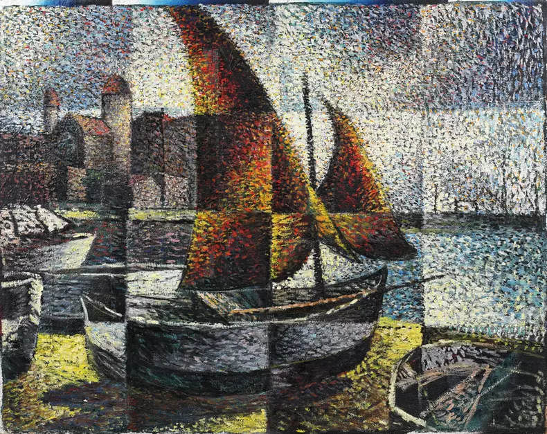 Port în sudul Franței - Arthur Segal