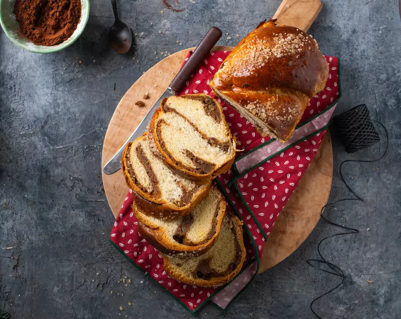 Cozonac fără frământare