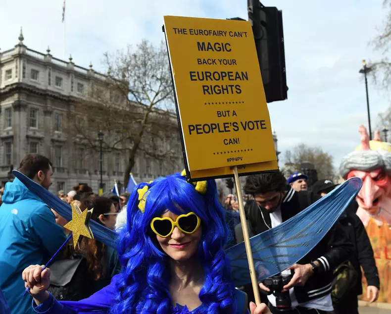 Put it to the People march in London