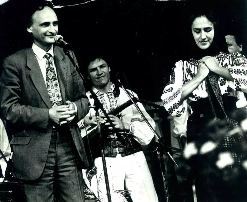 Sofia Vicoveanca in tinerete