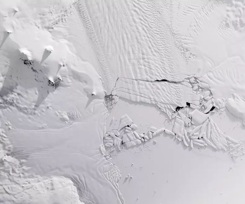 Un aisberg mai mare decât județul Constanța, descoperit de NASA (4)