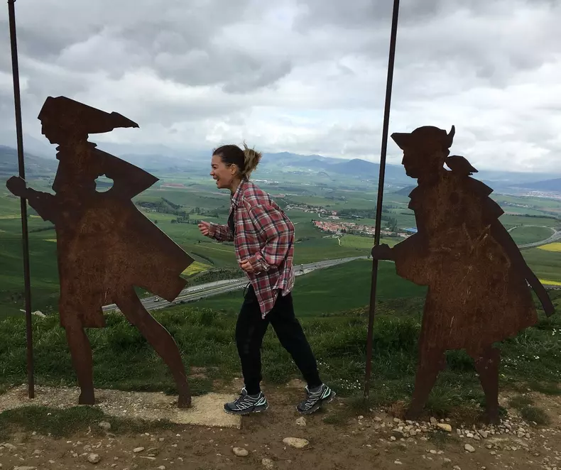 Gina Pistol pelerinaj El Camino