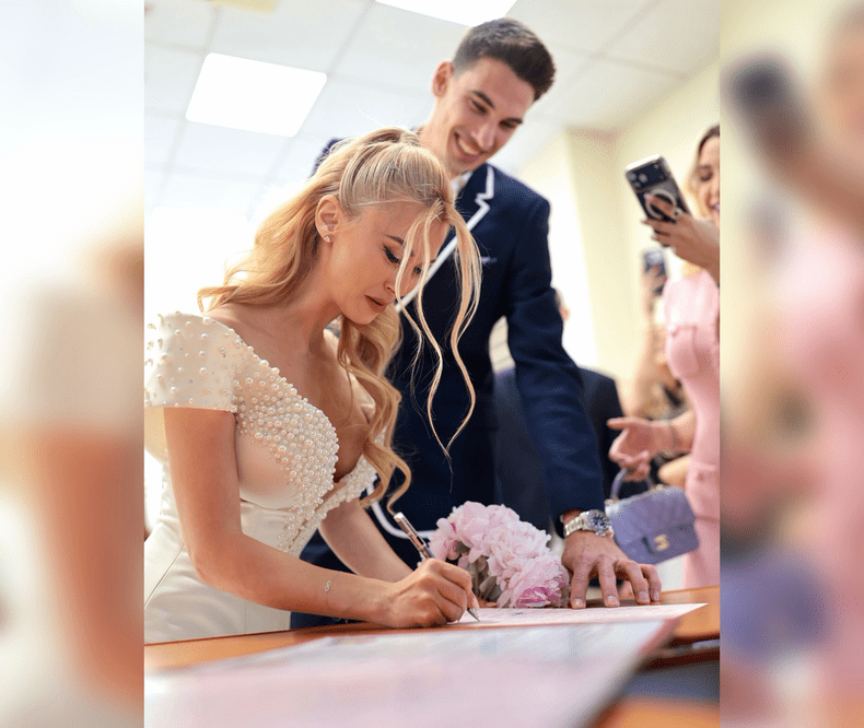 Andreea Bălan și Victor Cornea - cununie civilă (1)