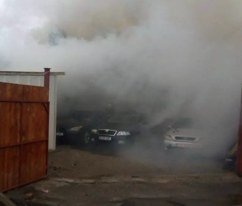 incendiu in Ferentari Bucuresti